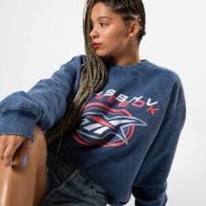 SWEATSHIRT REEBOK X MISBHV PLANET CREWNECK collegiate blue NWT